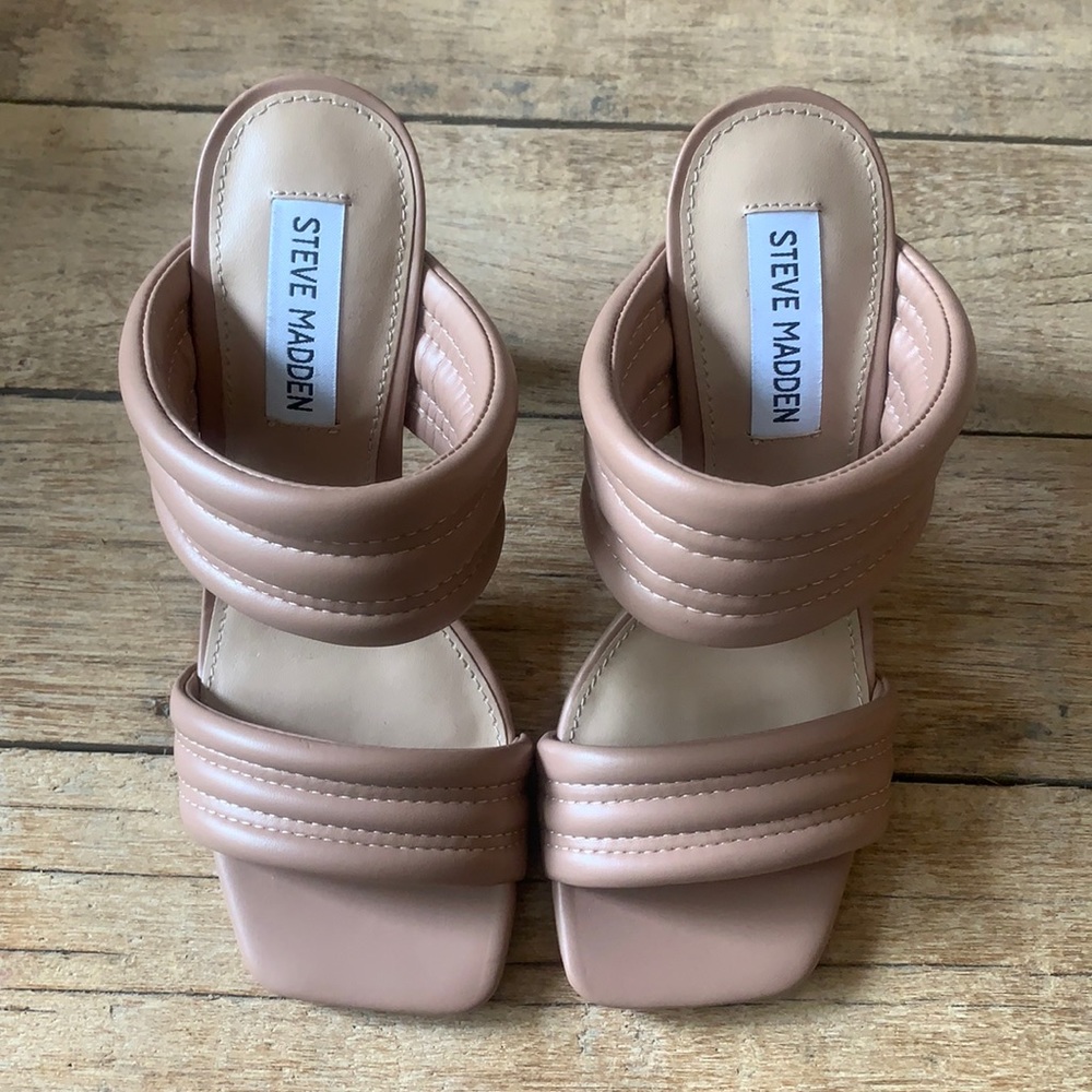 Steve Madden Beige Nude Heels - Brand New SZ 6
